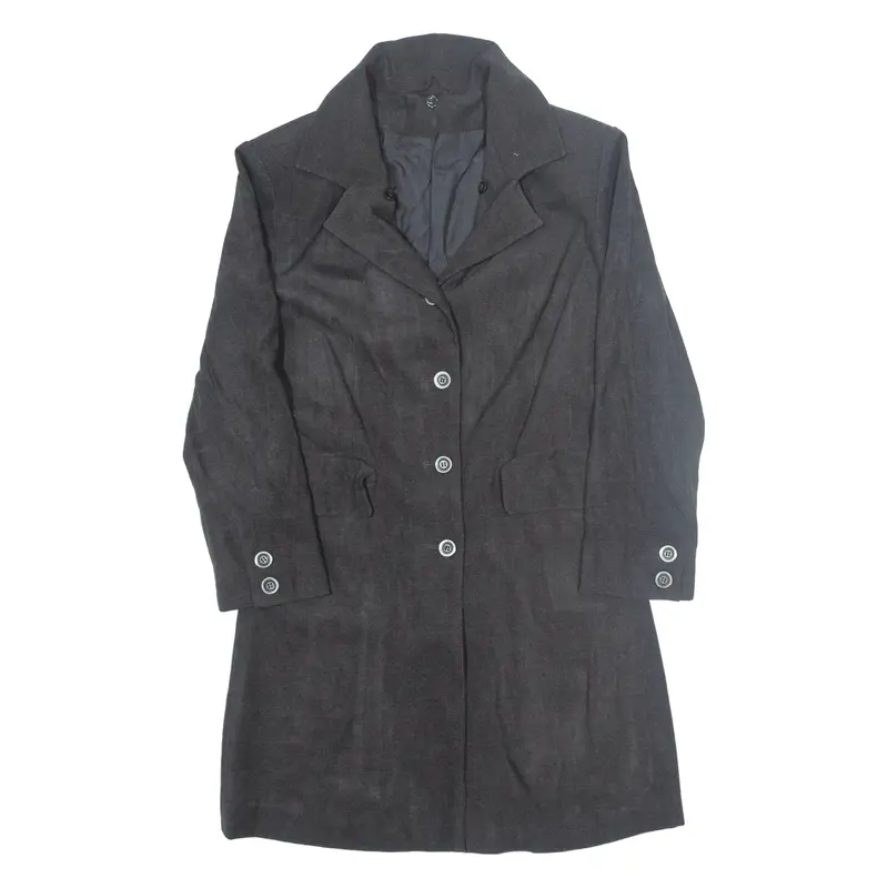 Nicowa Womens Overcoat Coat Grey 90S Uk 10 1