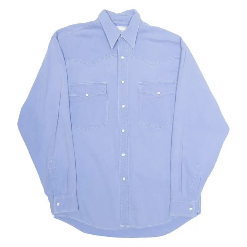Niederberger Lina Mens Denim Shirt Blue Long Sleeve S 1