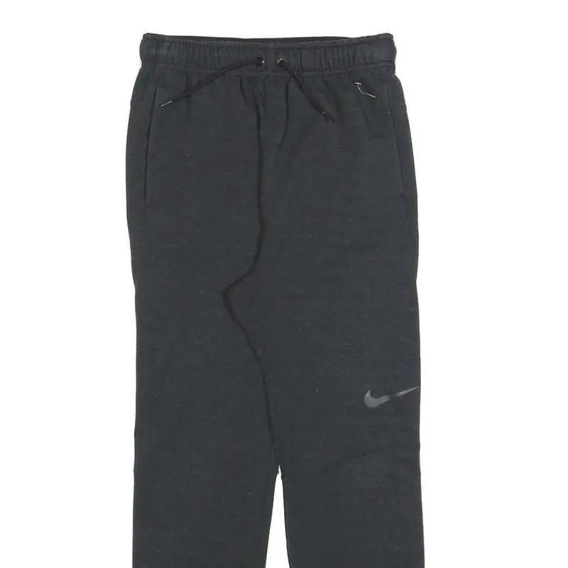 Nike Boys Joggers Black Classic Tapered L W25 L25 Cotton Sportswear 2
