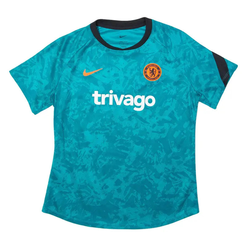 Nike Chelsea Boys Football Shirt Jersey Blue M 1