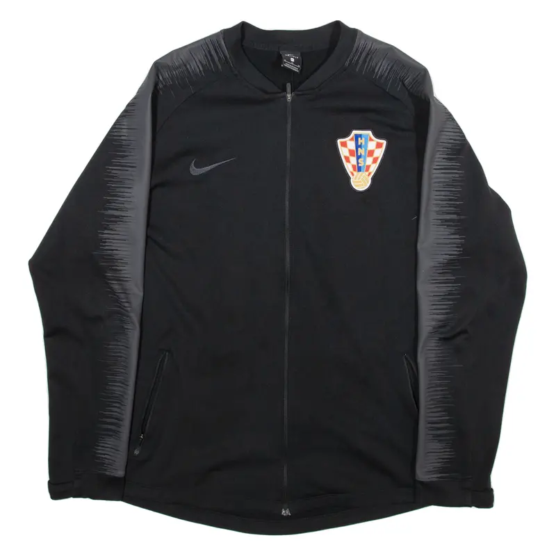 Nike Dri Fit Hns Football Mens Track Jacket Black Xl 1