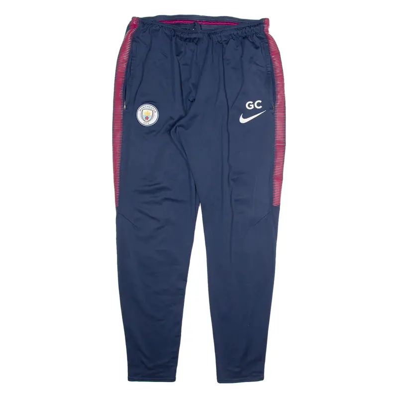 Nike Dri Fit Womens Sweatpants Blue Straight M W36 L29 1