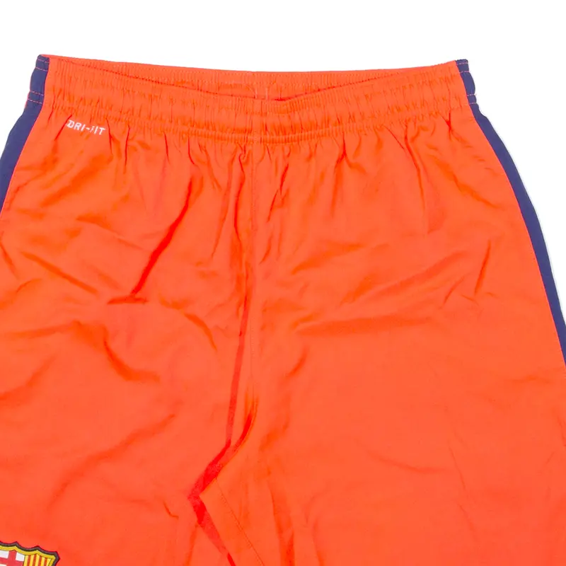Nike Fc Barcelona Boys Sports Shorts Pink 13-14Y W26 2