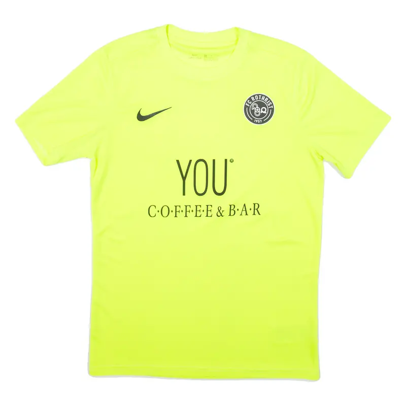 Nike Fc Rothrist Mens Football Shirt Jersey Yellow M 1