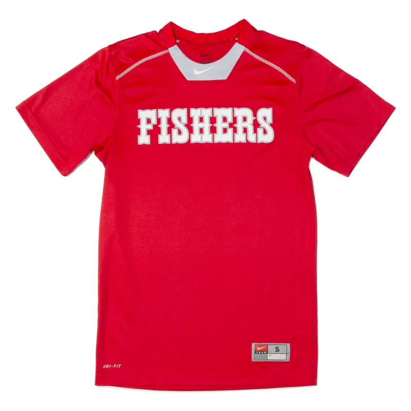 Nike Fishers Baseball '4 Waltermann Mens Jersey Red Usa S 1