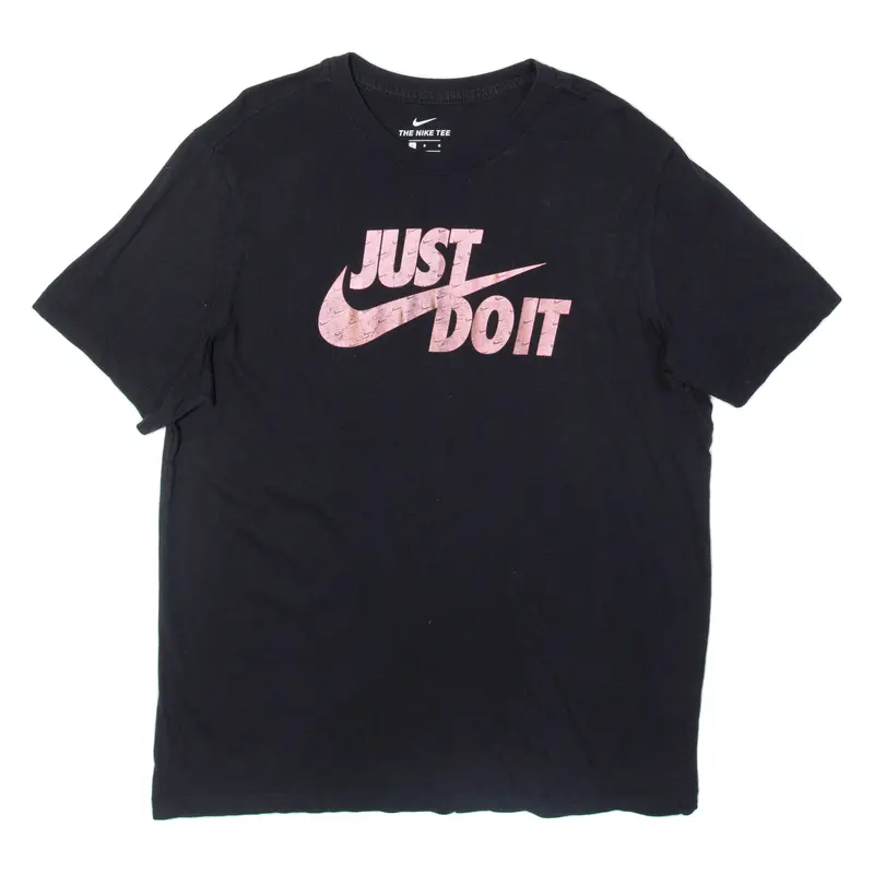 Nike Just Do It Mens T-Shirt Black L 1