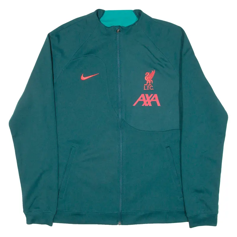 Nike Liverpool Fc Slim Fit Mens Track Jacket Green M 1