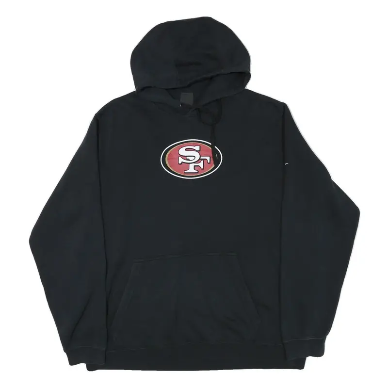 Nike Mens Black San Francisco 49Ers Pullover Hoodie 2Xl Nfl Sportswear 1
