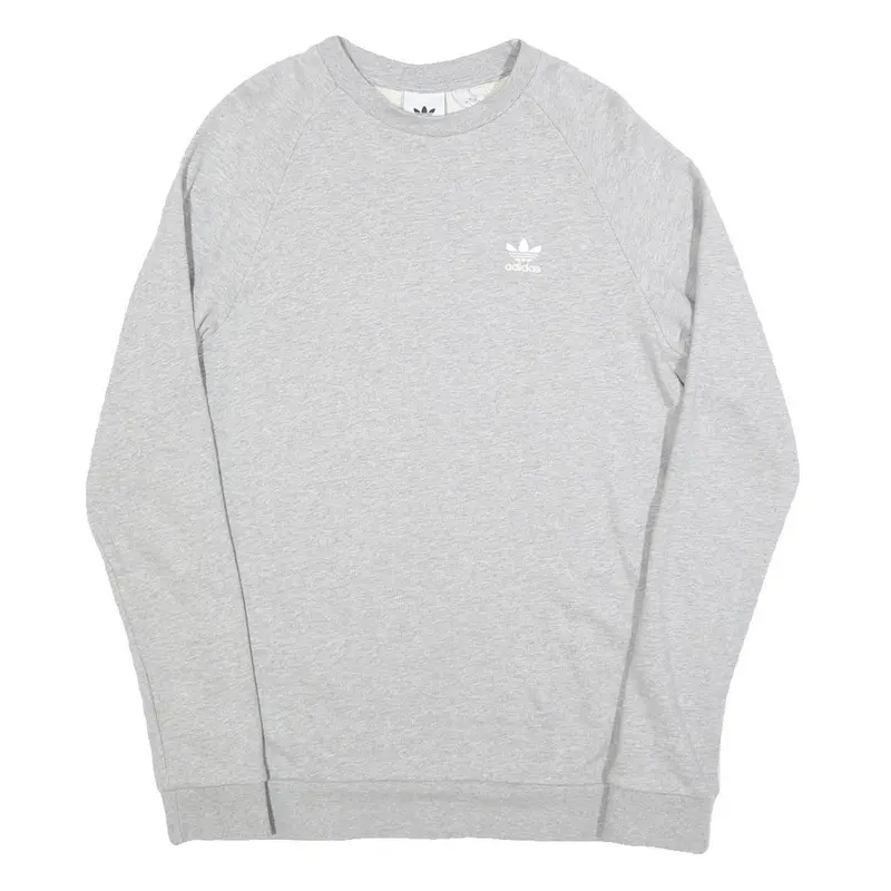 Nike Mens Grey Cotton Blend Crew Neck S Sweatshirt Casual Lightweight 1