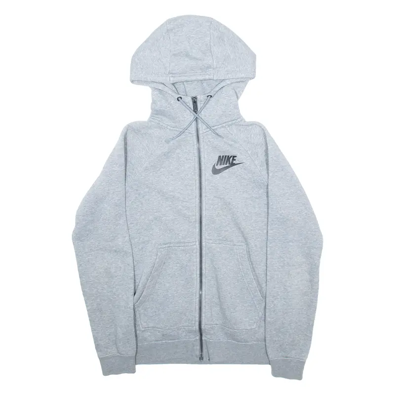Nike Mens Grey Hoodie Full Zip Xs 1