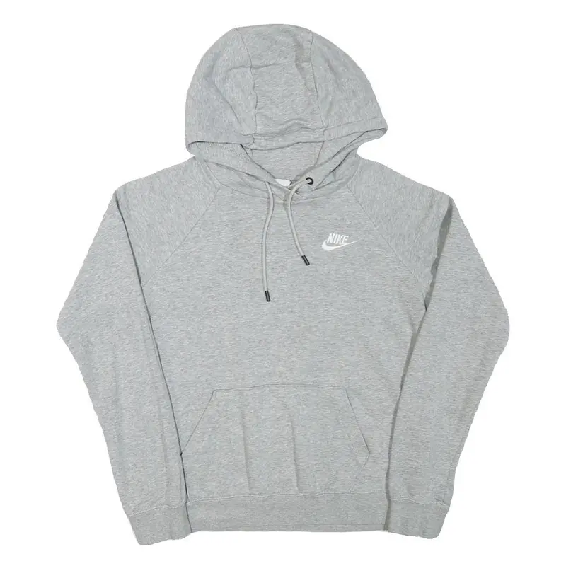 Nike Mens Grey Hoodie Xs Cotton Blend Casual Pullover Sweatshirt Drawstring 1