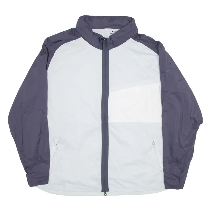 Nike Mens Jacket Blue Nylon 2Xl 1
