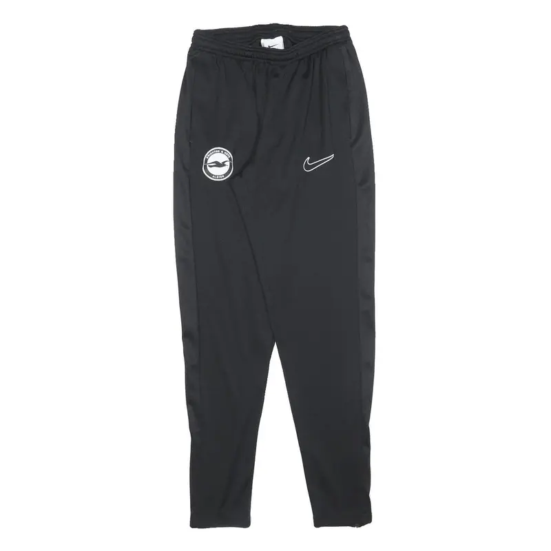 Nike Mens Joggers Black Slim Tapered S W25 L28 Brighton Albion Logo 1
