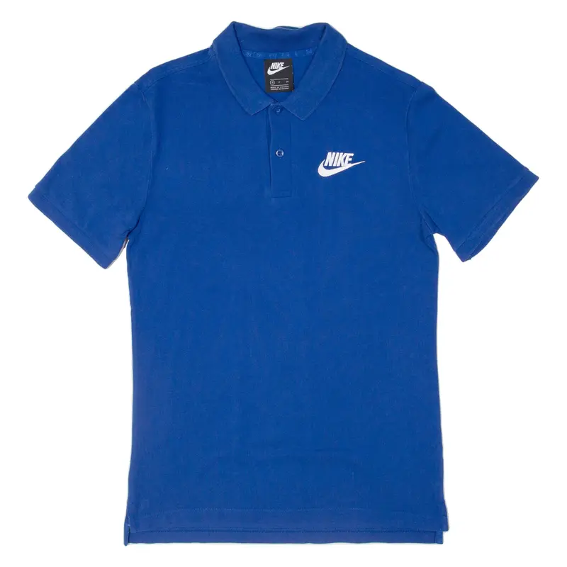 Nike Mens Polo Shirt Blue S 1