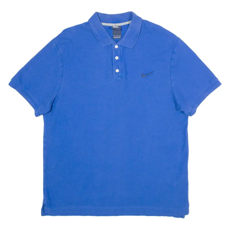 Nike Mens Polo Shirt Blue Xl 1
