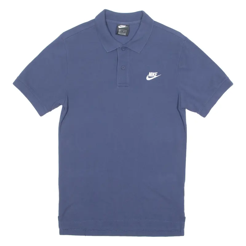 Nike Mens Polo Shirt Blue Xs 1