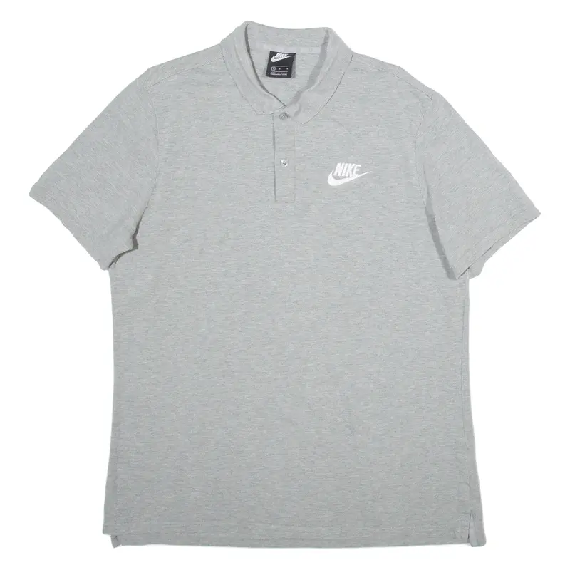 Nike Mens Polo Shirt Grey L 1