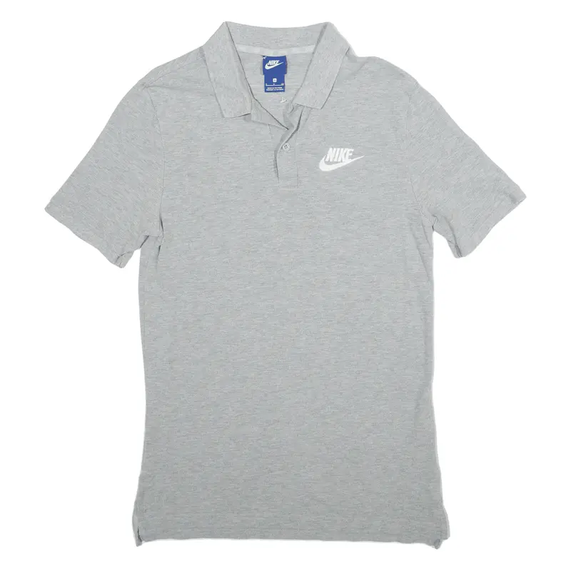 Nike Mens Polo Shirt Grey S 1