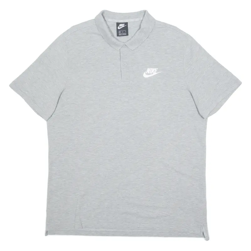 Nike Mens Polo Shirt Grey Xl 1