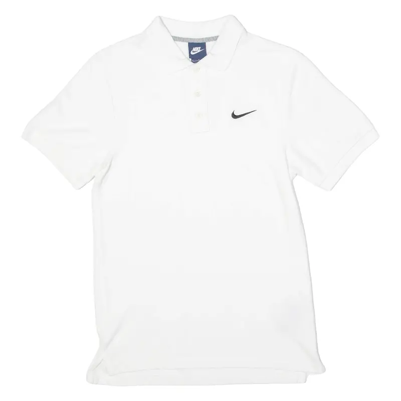 Nike Mens Polo Shirt White S 1