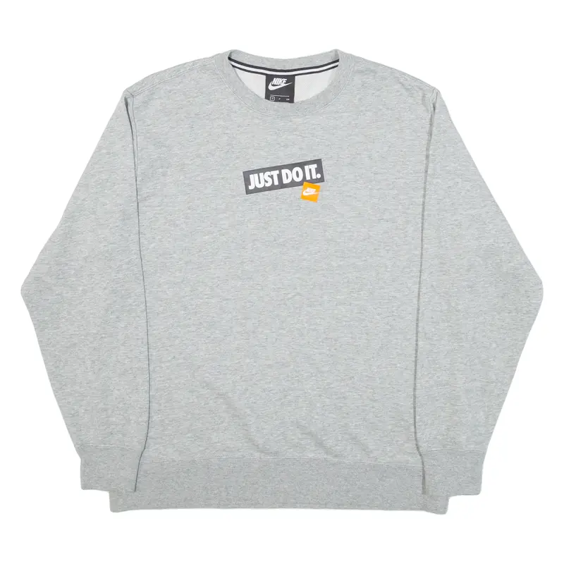 Nike Mens Sweatshirt Grey S 1