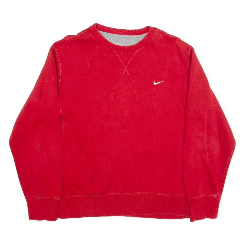 Nike Mens Sweatshirt Red L 1