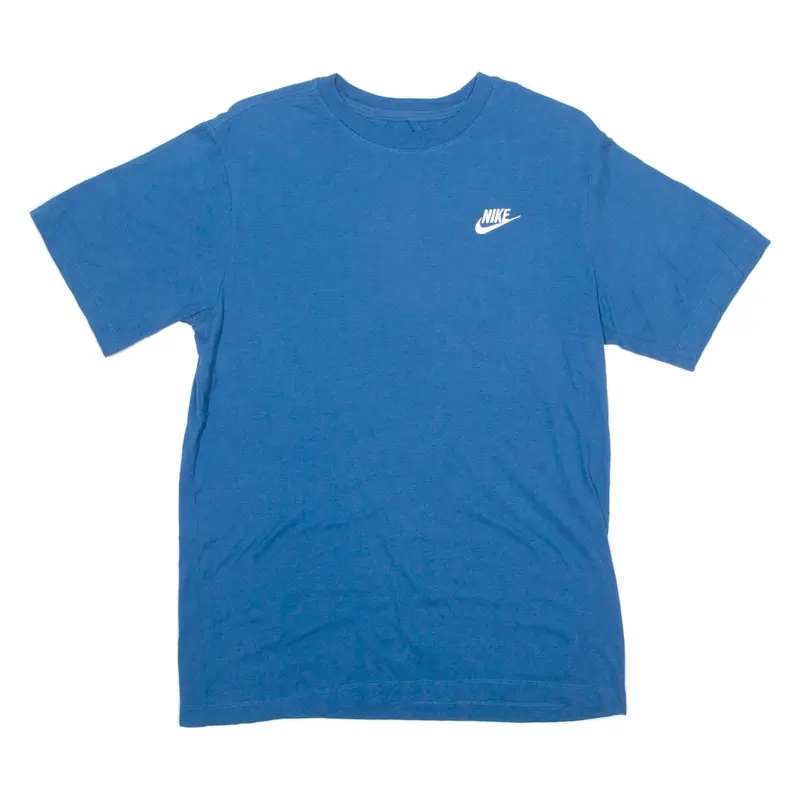 Nike Mens T-Shirt Blue Crew Neck S 1