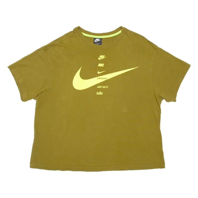 Nike Mens T-Shirt Green Xl 1