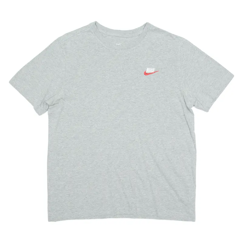 Nike Mens T-Shirt Grey Crew Neck M 1