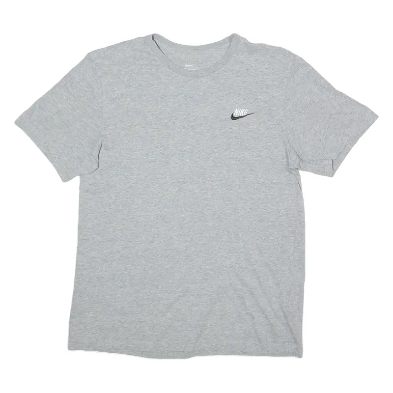Nike Mens T-Shirt Grey Crew Neck S 1