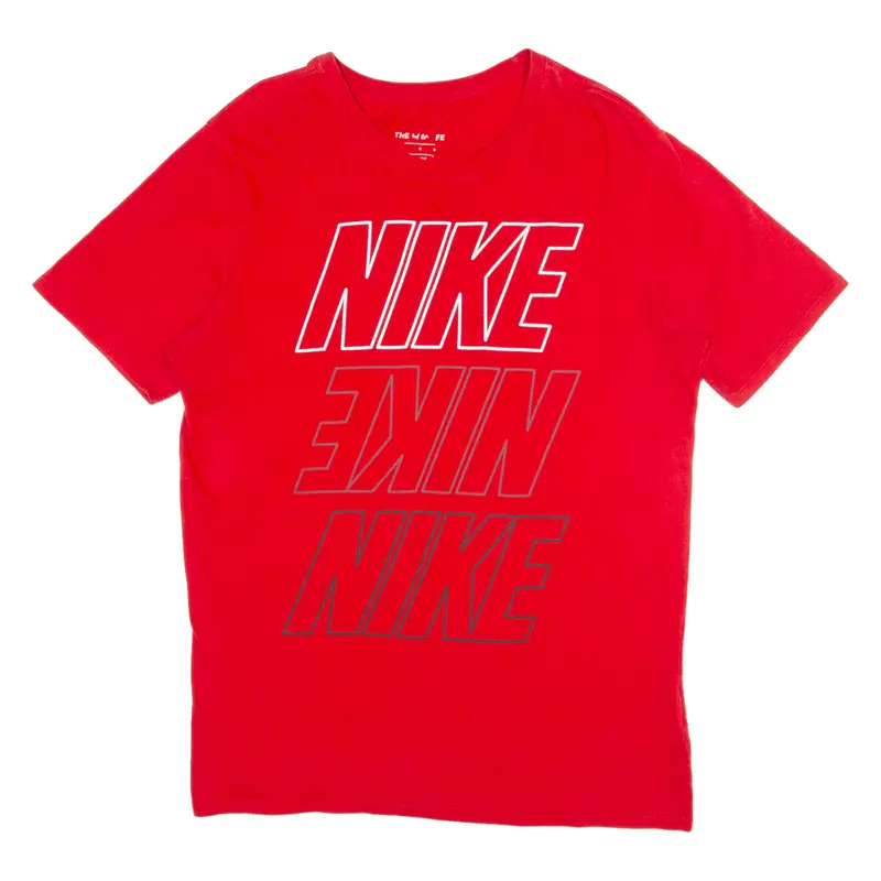 Nike Mens T-Shirt Red M 1
