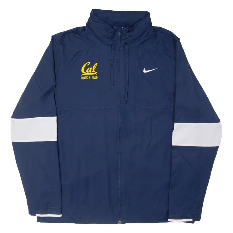 Nike Mens Track Jacket Blue Hooded Xl 1