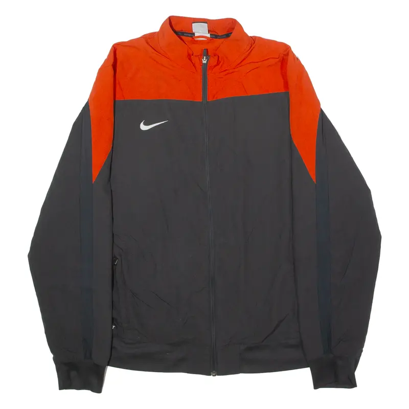 Nike Mens Track Jacket Grey Colourblock Xl 1