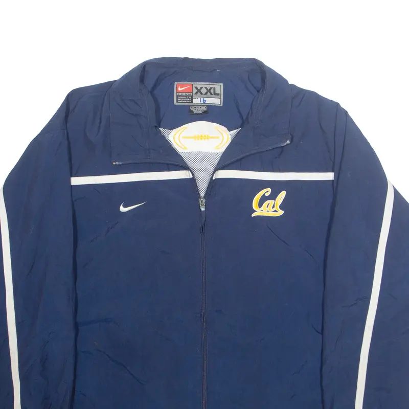 Nike Mesh Lined Mens Track Jacket Blue 2Xl 2