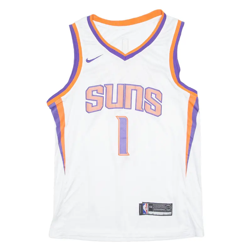 Nike Nba Phoenix Suns Mens Jersey White Sleeveless Usa V-Neck Xl 1