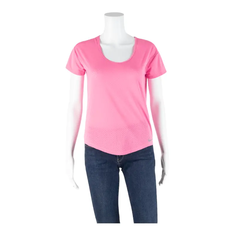 Nike Oversized Womens Sports Top Pink Xs 1