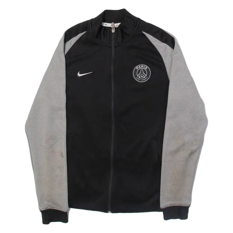 Nike Paris St Germain Mens Track Jacket Black Striped M 1