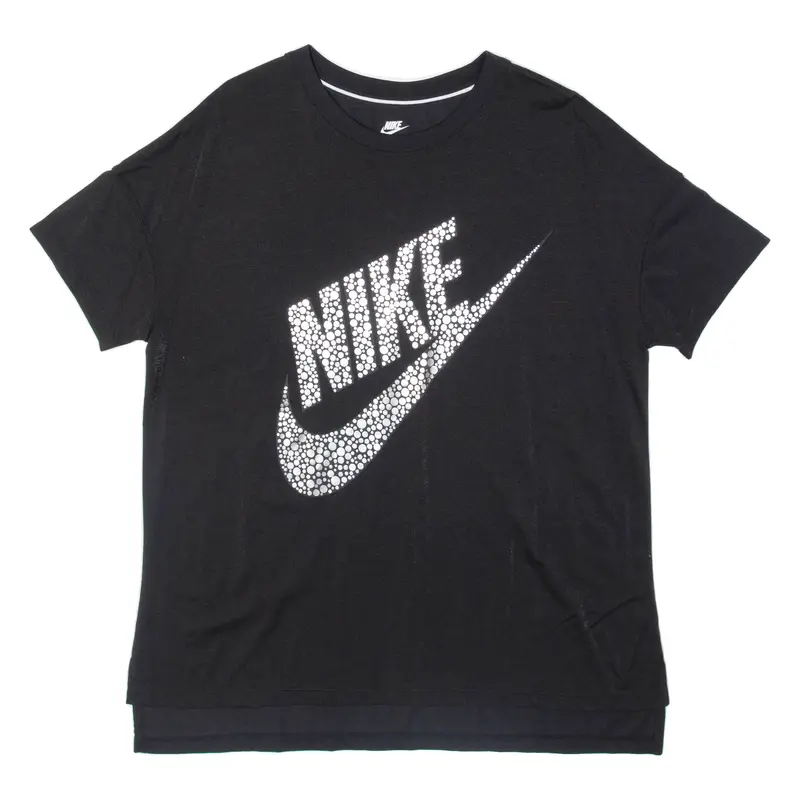 Nike Pebbled Womens T-Shirt Black Xl 1