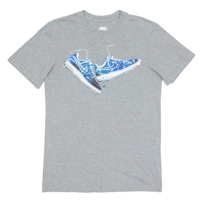 Nike Shoes Mens T-Shirt Grey S 1