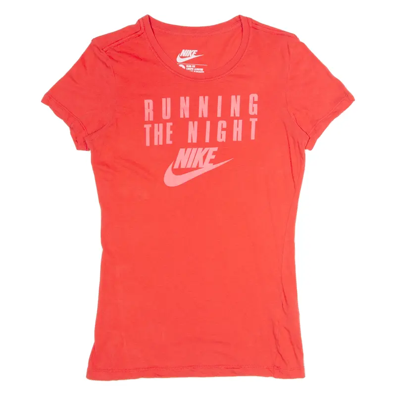 Nike Slim Fit Mens T-Shirt Red S 1