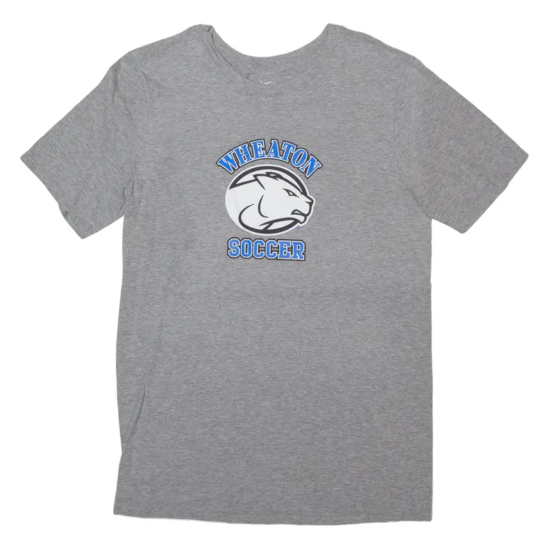 Nike Wheaton Soccer Mens T-Shirt Grey Usa S 1