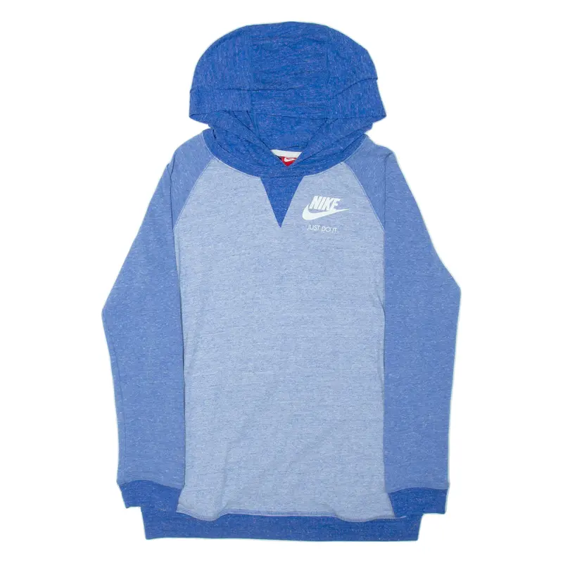 Nike Womens Blue Hoodie M 1