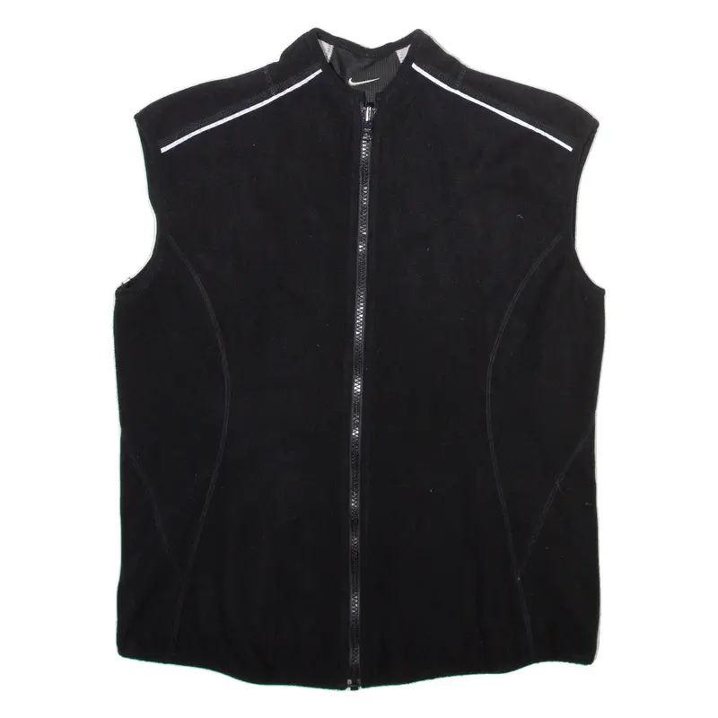 Nike Womens Fleece Gilet Black Xs 1