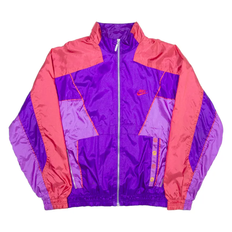 Nike Womens Jacket Purple Nylon L 1