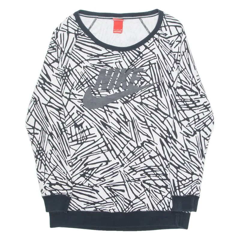 Nike Womens Sweatshirt White S 1
