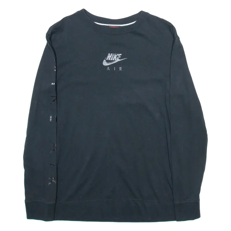 Nike Womens T-Shirt Black Long Sleeve Xs 1