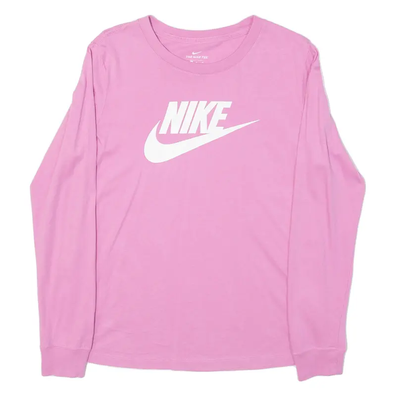 Nike Womens T-Shirt Pink M 1
