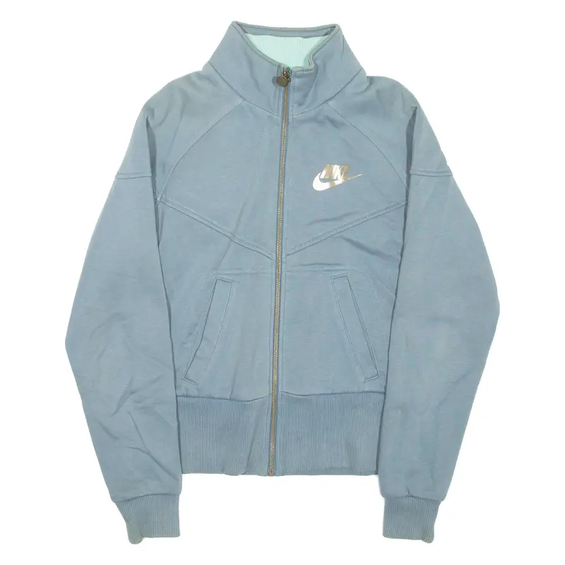 Nike Womens Track Jacket Blue S 1