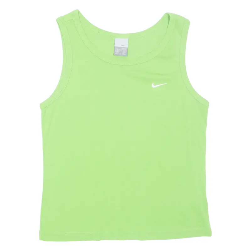 Nike Womens Vest Green Sleeveless L 1