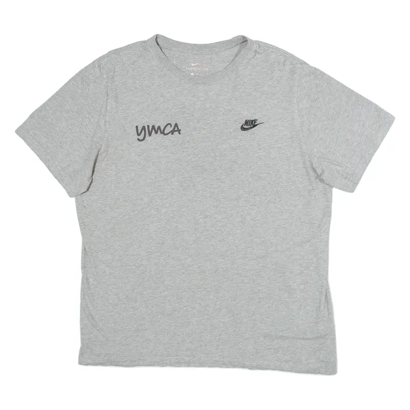 Nike Ymca Mens T-Shirt Grey L 1
